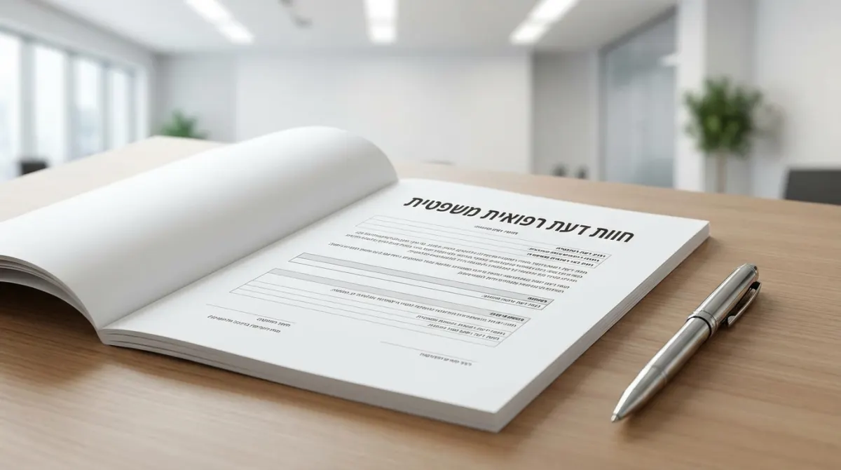 חוות דעת רפואית: המסמך החשוב ביותר בתיק